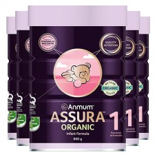 【新西兰直邮】Anmum 安满Assura有机婴儿奶粉1段800g 6罐一箱 (需要身份证号码发货)